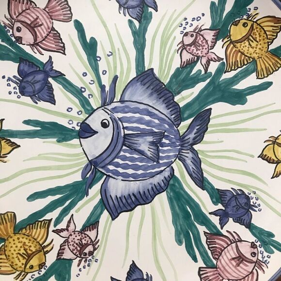 Set of 3 Portugal fish chargers wall hangings - Picture 3 of 7